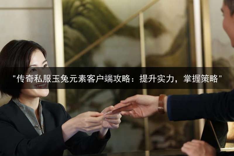 "传奇私服玉兔元素客户端攻略：提升实力，掌握策略"